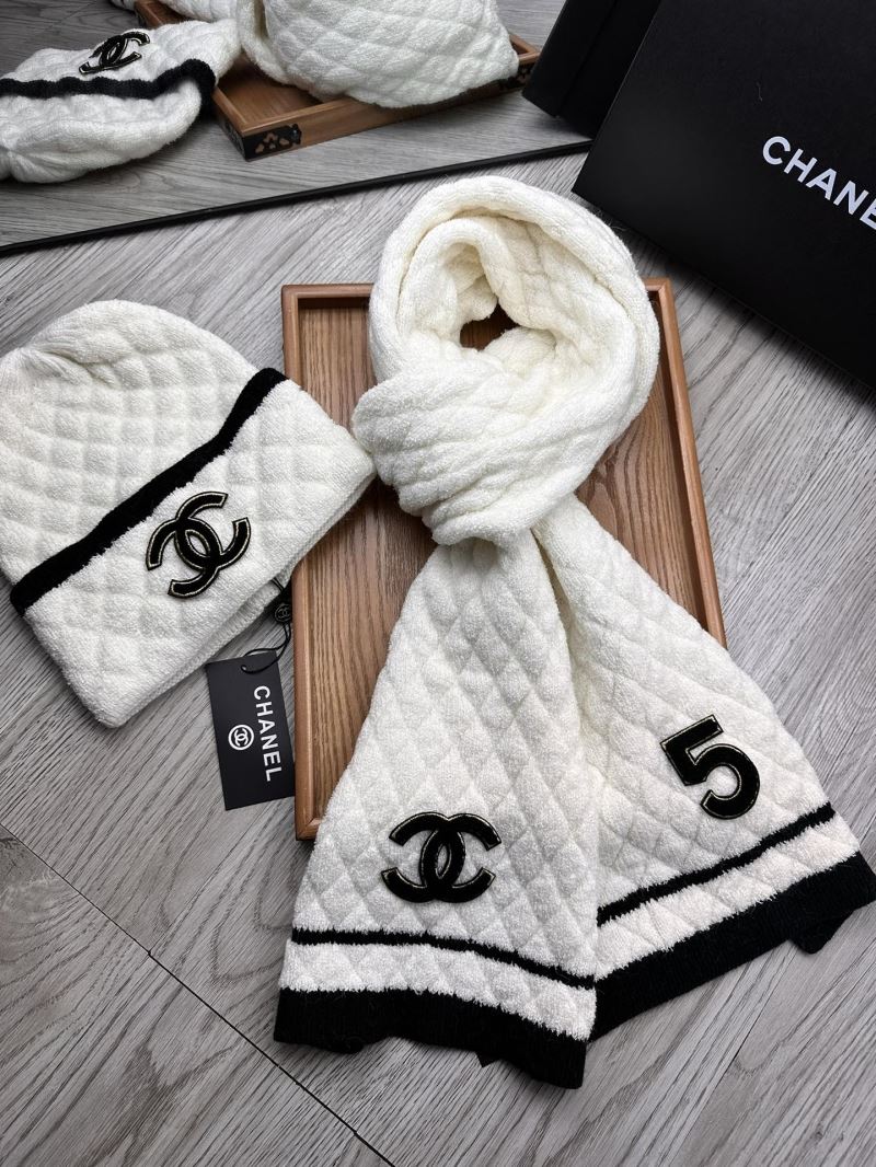 Chanel Caps Scarfs